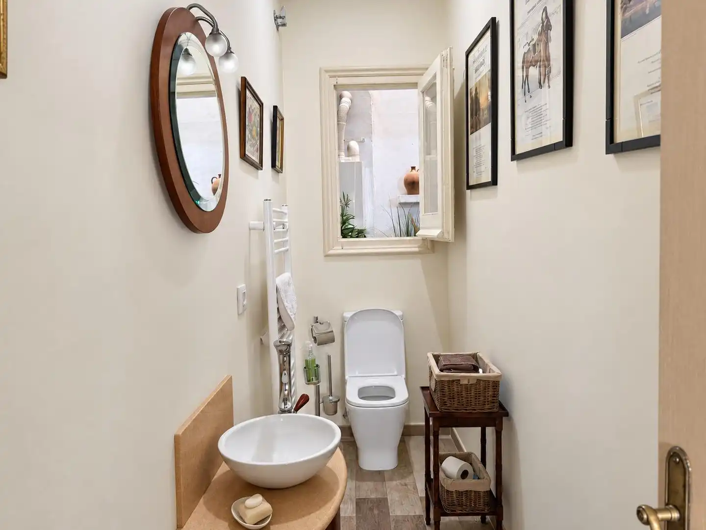 Badezimmer von Wohnungen zum Verkauf in Figueres mit Privatgarten und Abstellraum