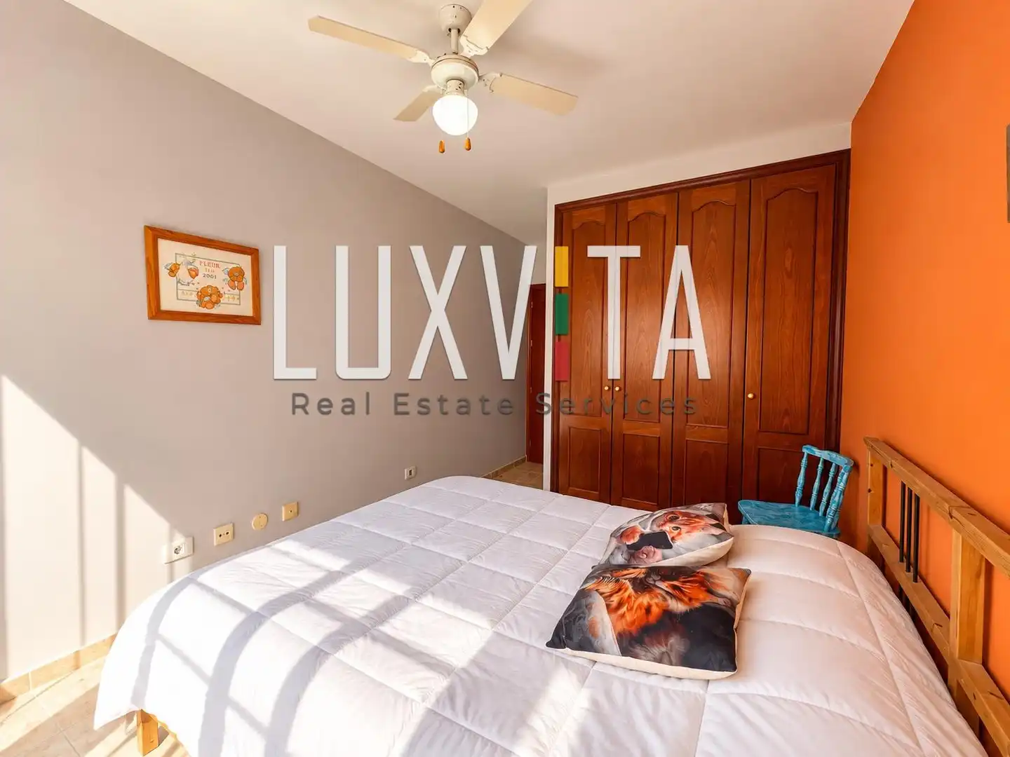 Bedroom of Flat for sale in Las Rosas