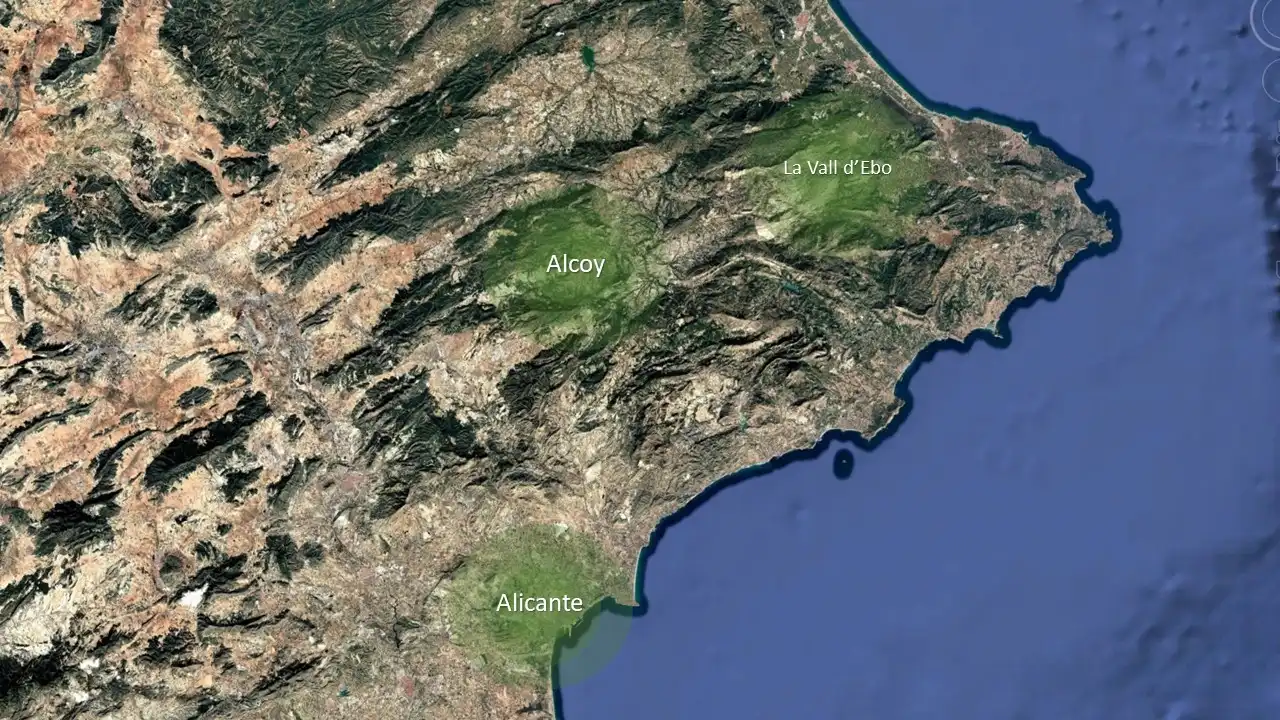 Land for sale in La Vall d'Ebo