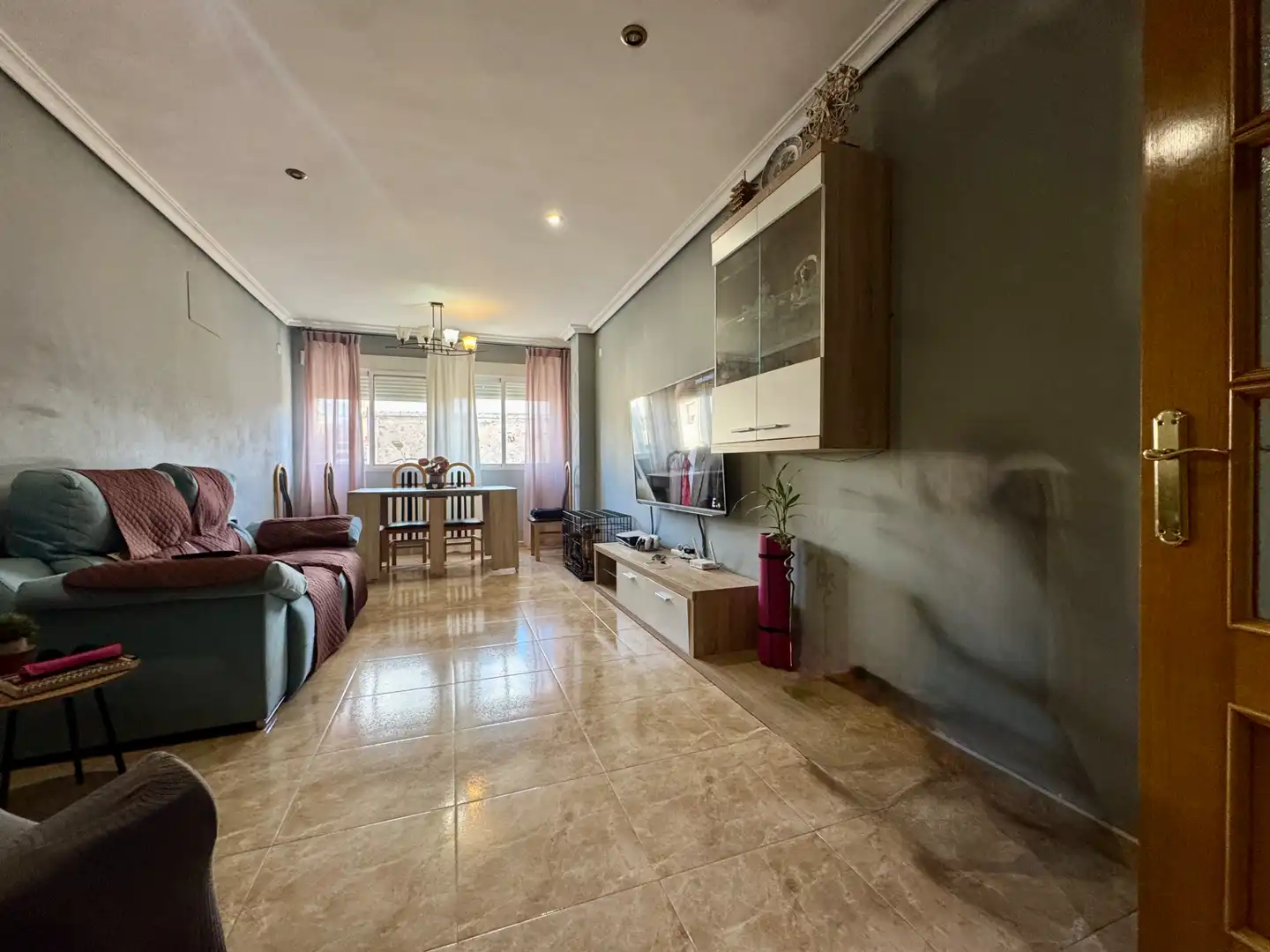 Sala de estar de Piso en venta en Cehegín con Aire acondicionado, Calefacción y Terraza