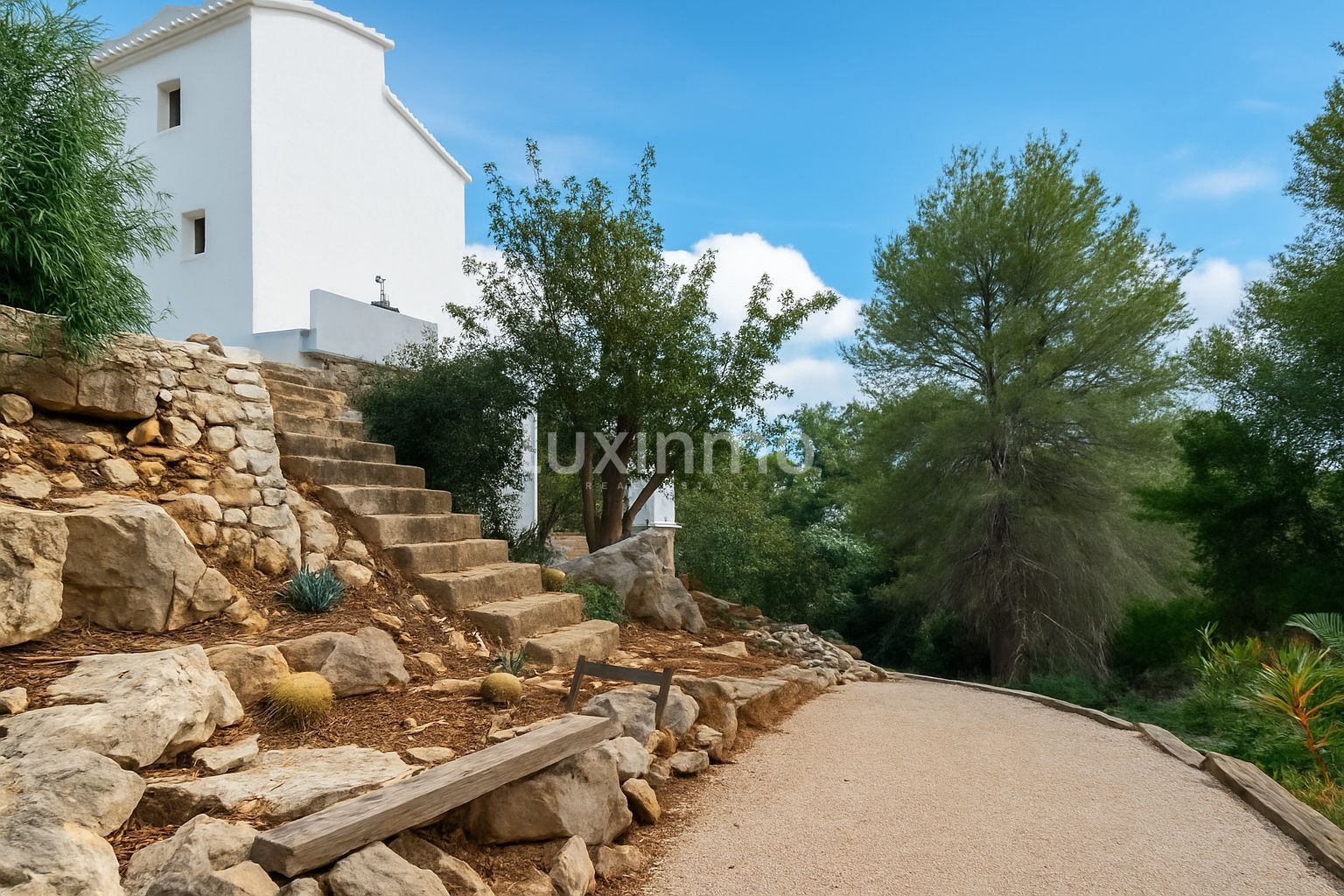 Exterior view of House or chalet for sale in Dénia  with Air Conditioner, Terrace and Storage room