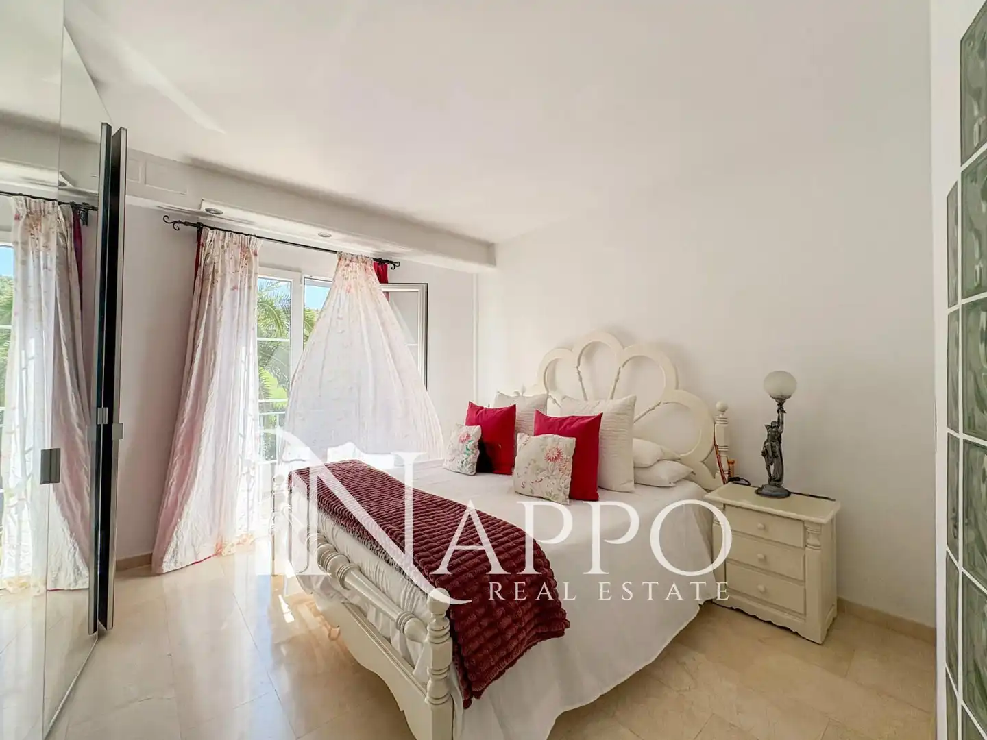 Schlafzimmer von Wohnung zur Miete in Calvià mit Klimaanlage, Heizung und Terrasse