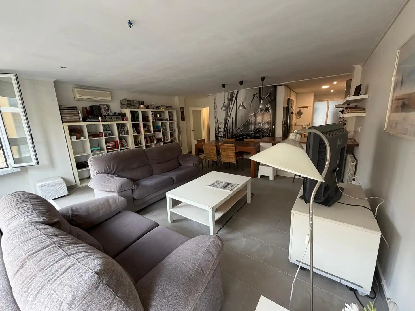 Sala de estar de Piso en venta en Dénia con Aire acondicionado y Calefacción