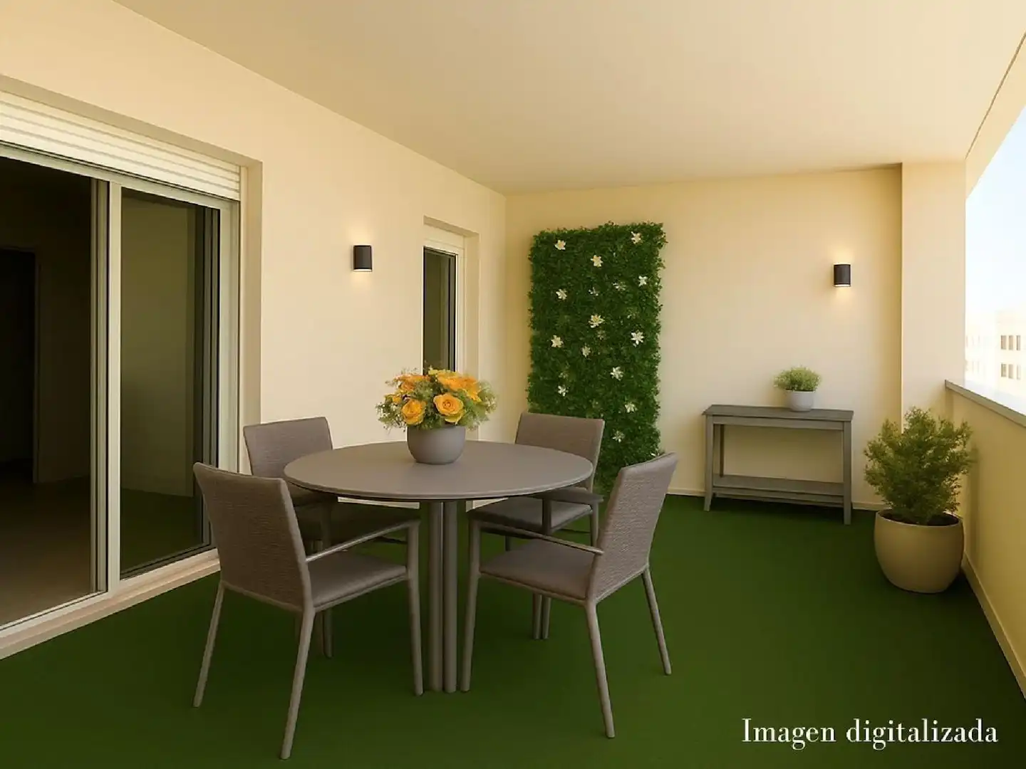 Terrace of Flat for sale in Aspe  with Terrace