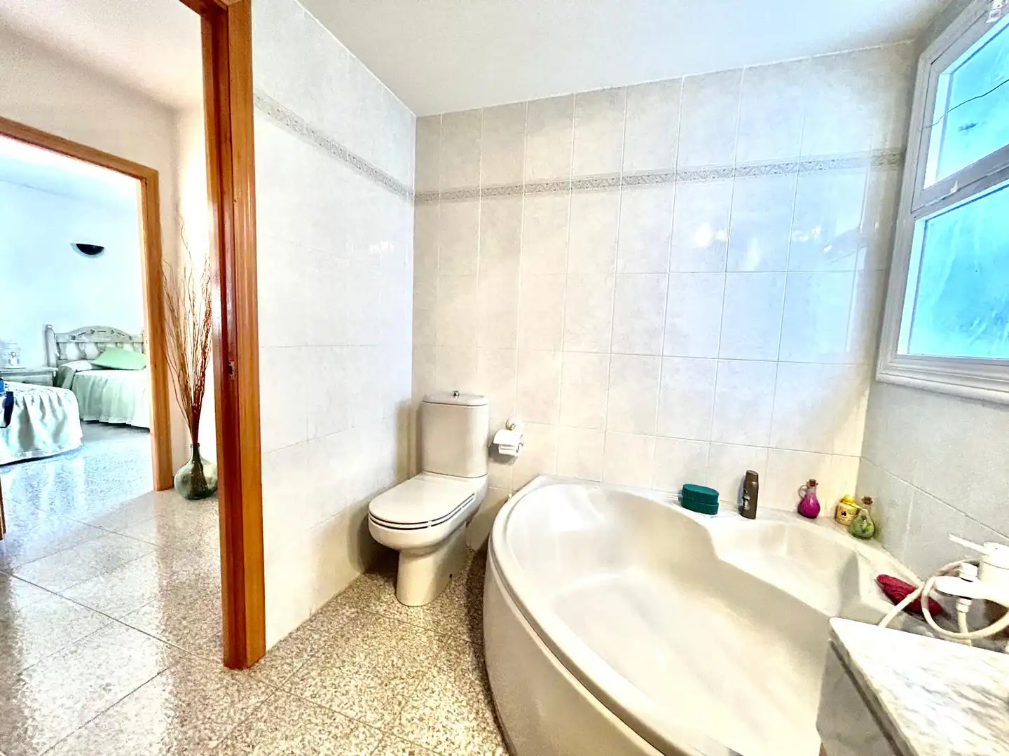 Baño de Casa adosada en venta en Paterna del Río con Calefacción, Terraza y Trastero