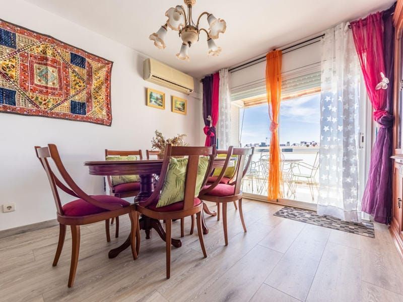 Dining room of Apartment to rent in Salou  with Air Conditioner, Heating and Terrace