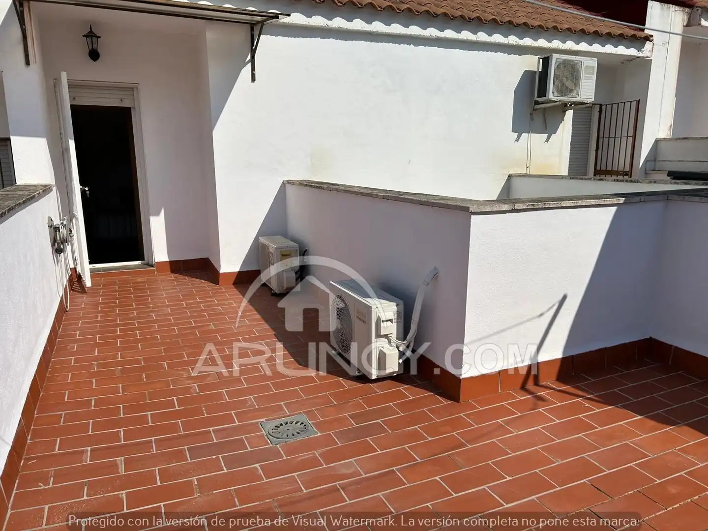 Terraza de Dúplex de alquiler en Alcalá de Guadaira con Aire acondicionado y Terraza