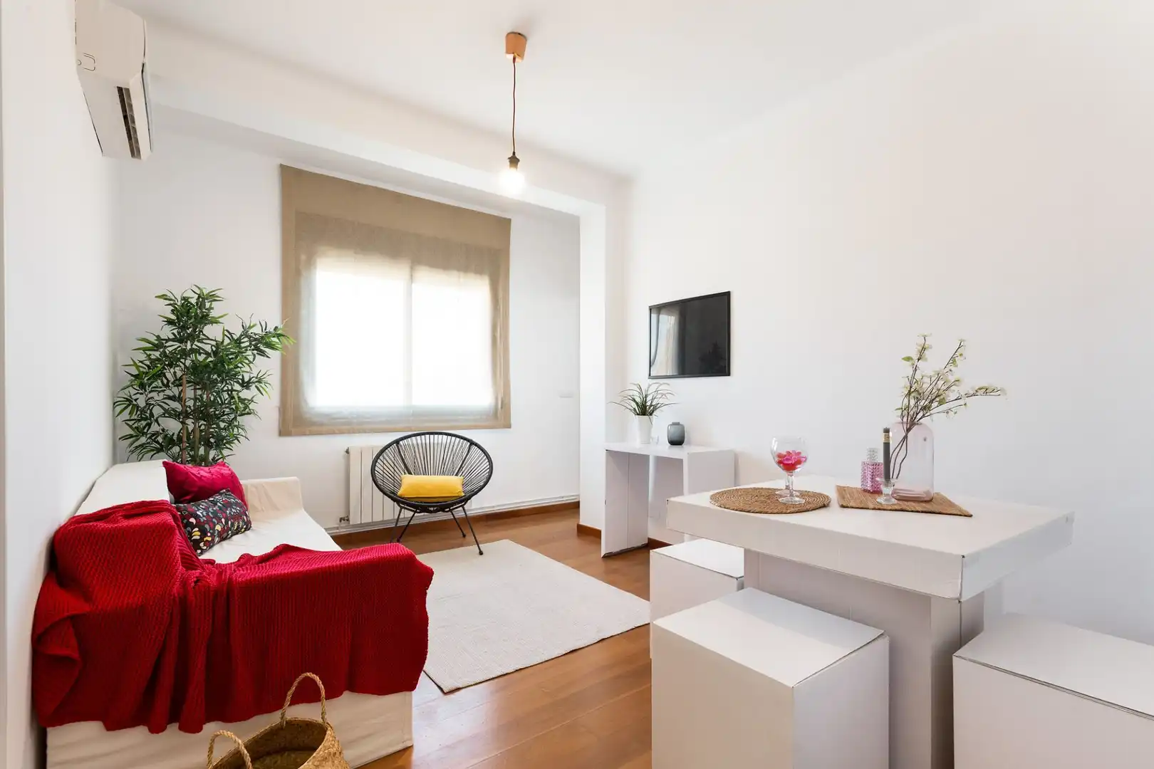 Sala de estar de Piso en venta en L'Hospitalet de Llobregat con Aire acondicionado y Calefacción