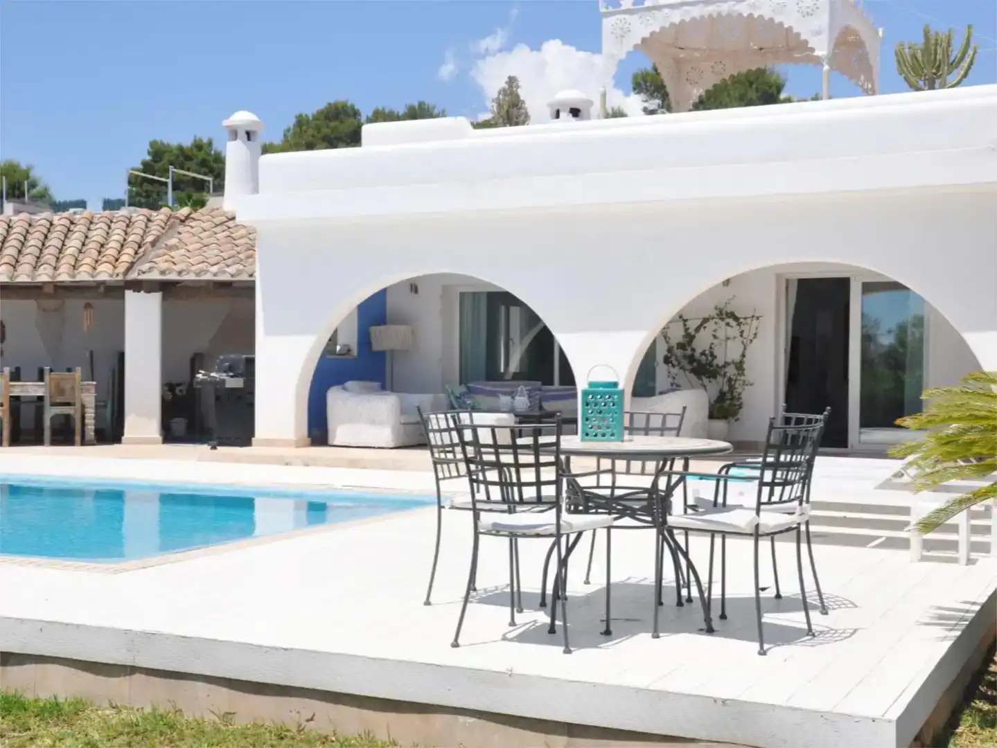 Terraza de Casa o chalet en venta en Calvià con Aire acondicionado, Jardín privado y Piscina