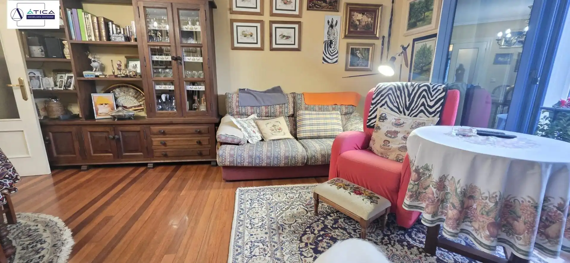 Sala de estar de Piso en venta en Santander con Calefacción