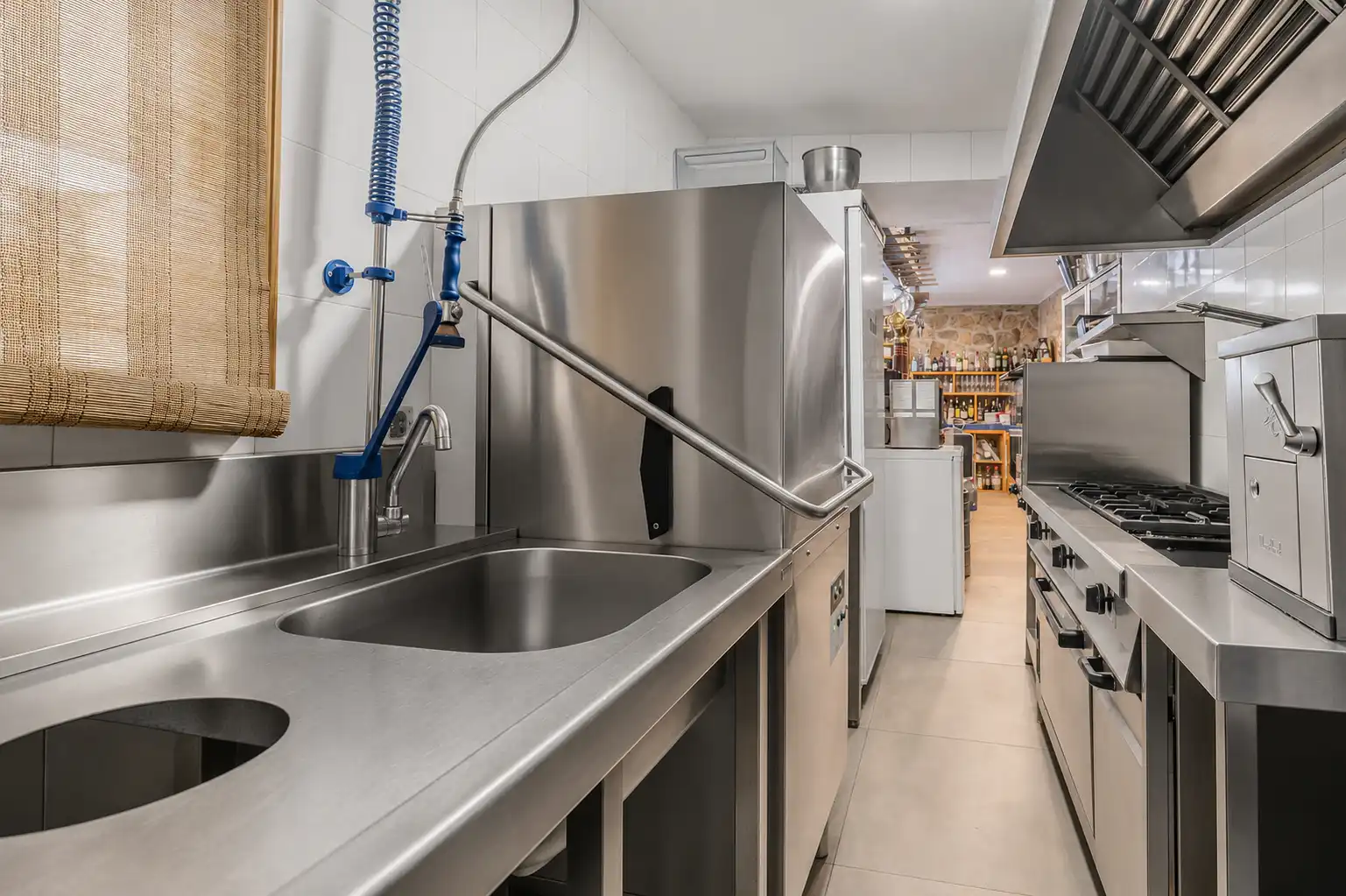 Cocina de Casa o chalet en venta en Santa María de la Alameda con Aire acondicionado, Calefacción y Terraza