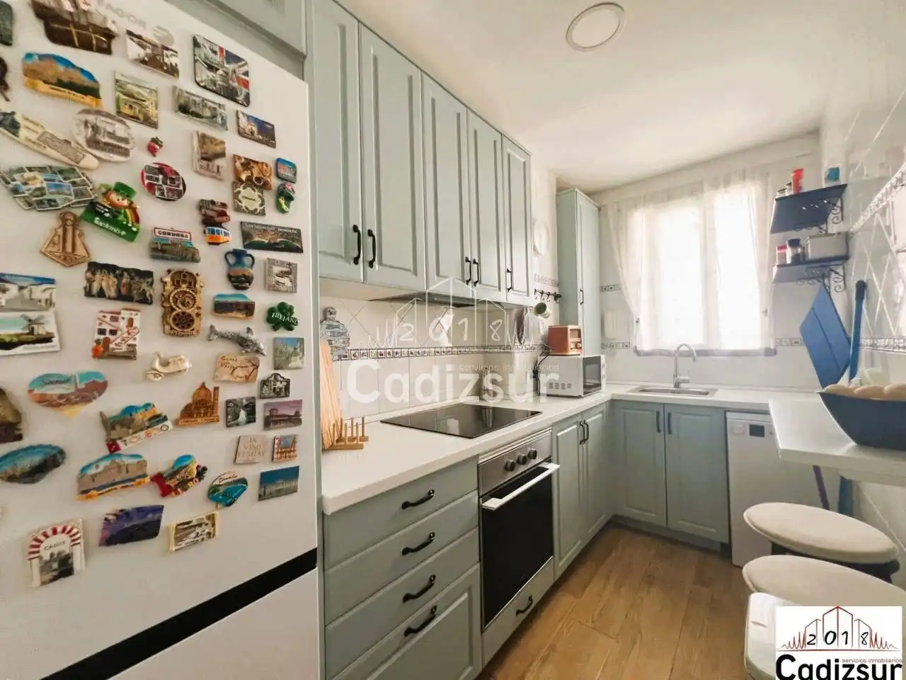 Kitchen of Flat for sale in San Fernando  with Air Conditioner, Parquet flooring and Terrace