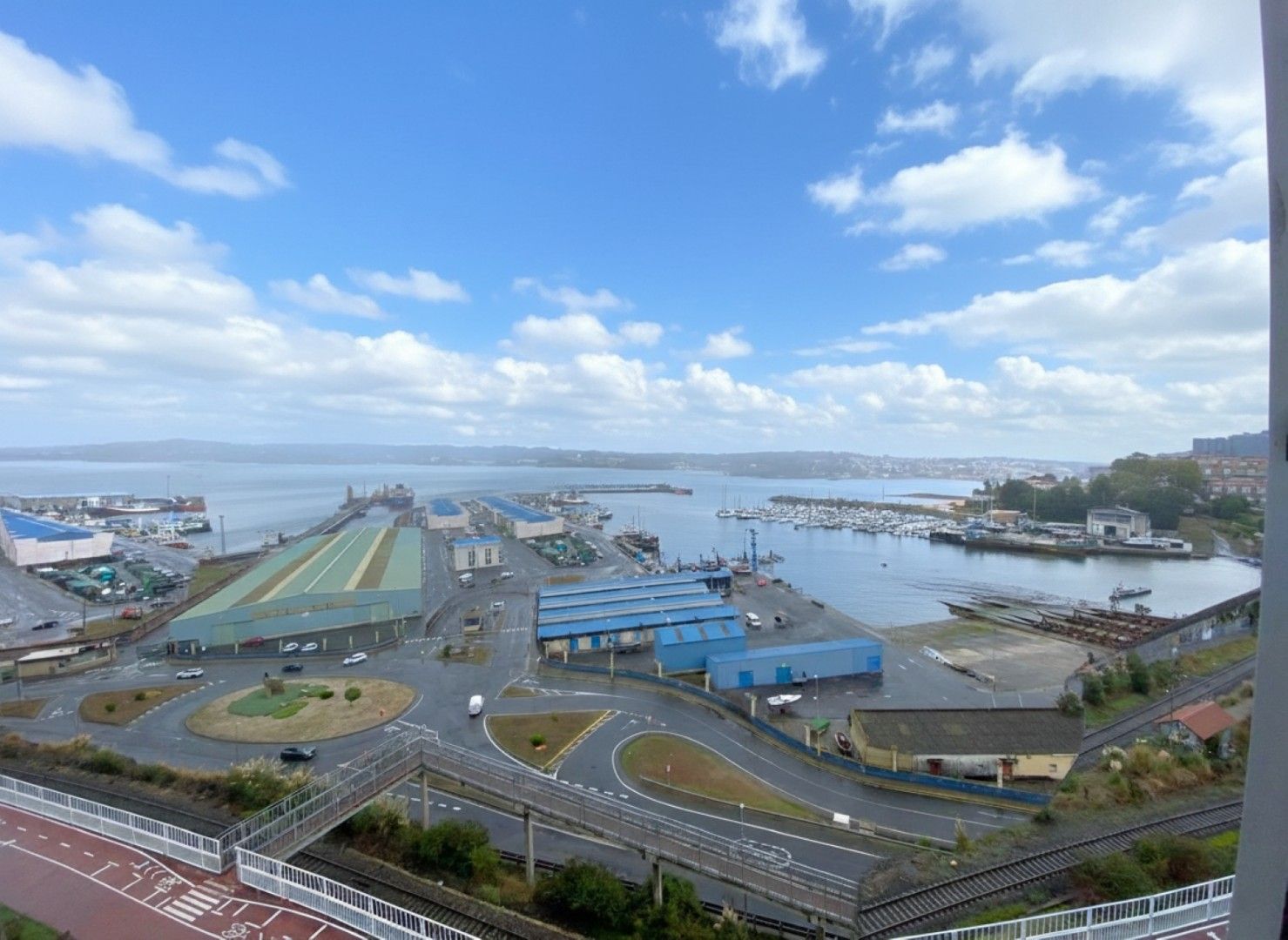 Exterior view of Flat for sale in A Coruña Capital 
