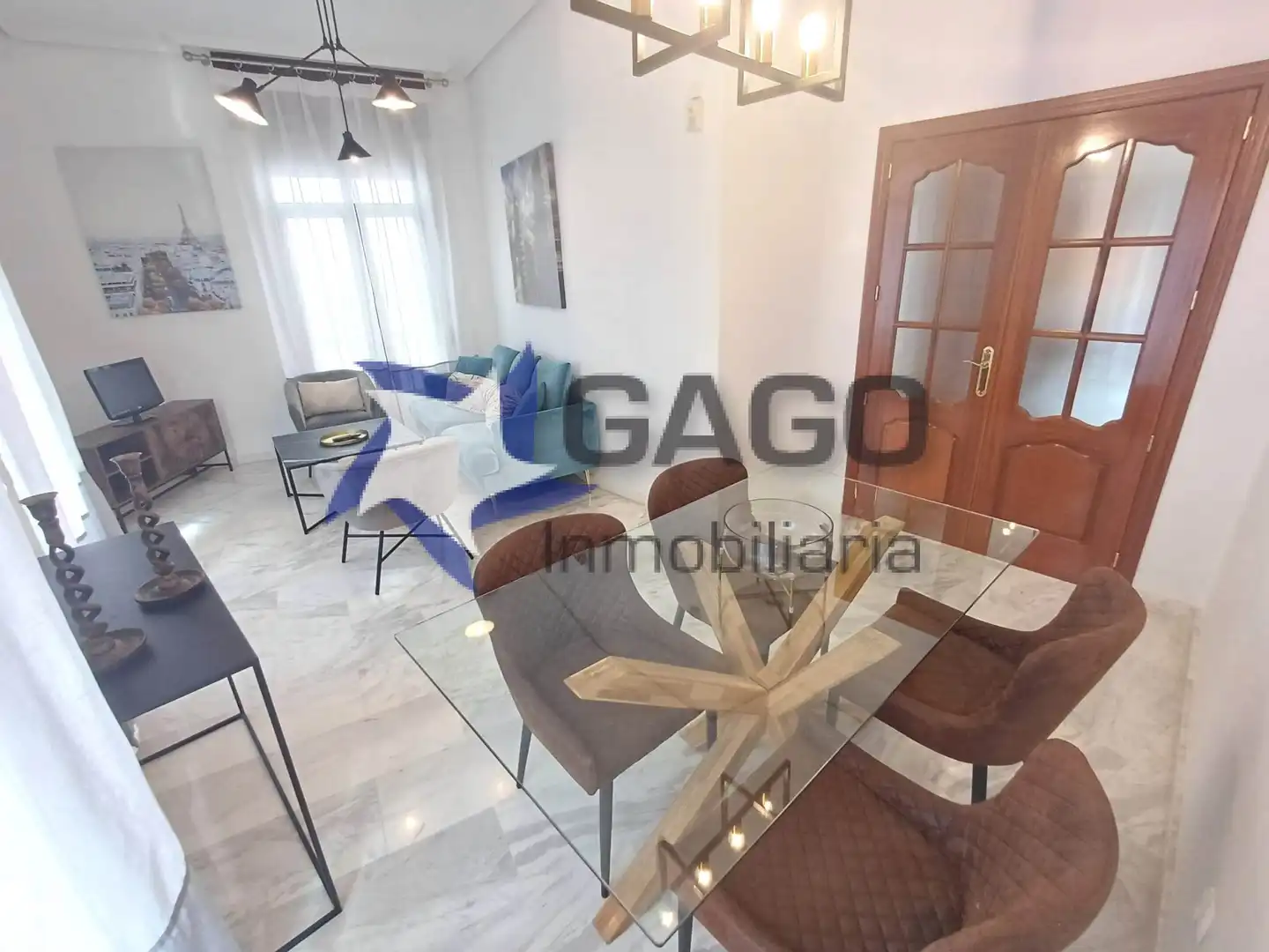 Sala de estar de Ático de alquiler en Córdoba con Aire acondicionado, Calefacción y Terraza