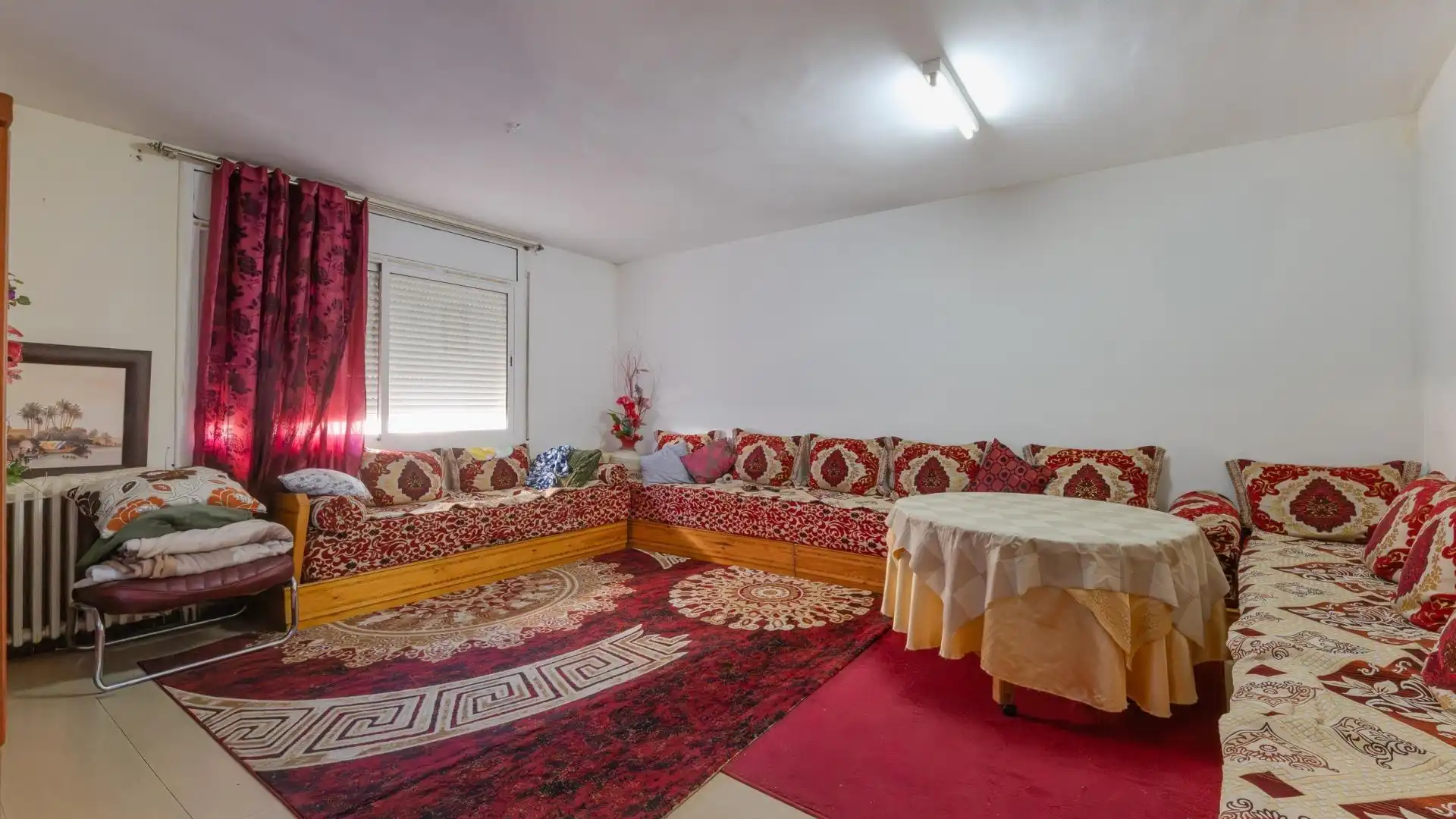 Sala de estar de Piso en venta en Salt con Balcón