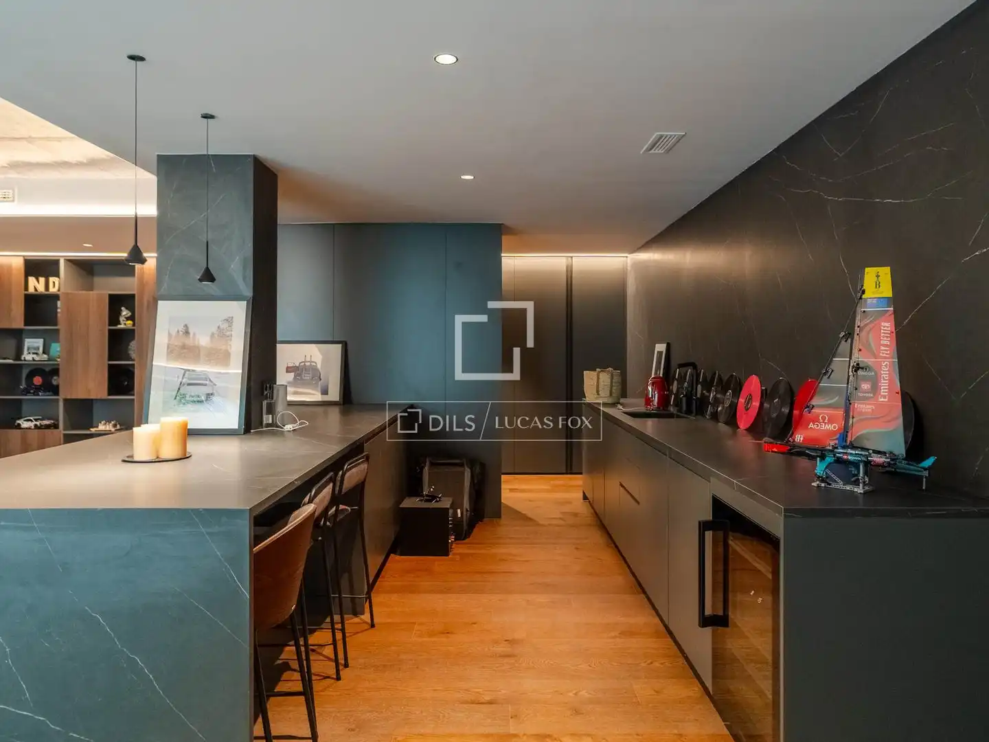 Cocina de Casa o chalet en venta en Godella con Aire acondicionado, Calefacción y Jardín privado