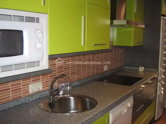Cocina de Apartamento de alquiler en Cáceres con Calefacción y Amueblado