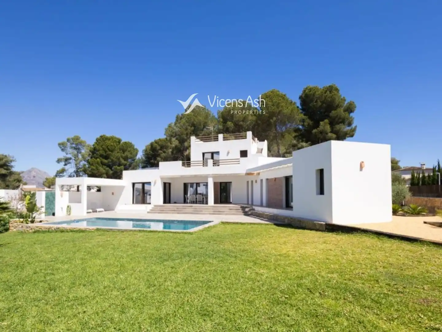 Exterior view of Houses for sale in Jávea / Xàbia  with Air Conditioner, Heating and Terrace