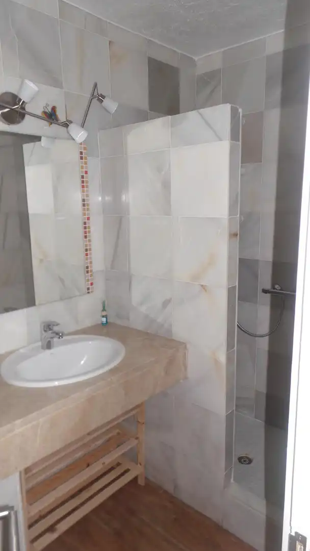 Baño de Apartamento en venta en Sant Josep de sa Talaia con Calefacción, Jardín privado y Terraza