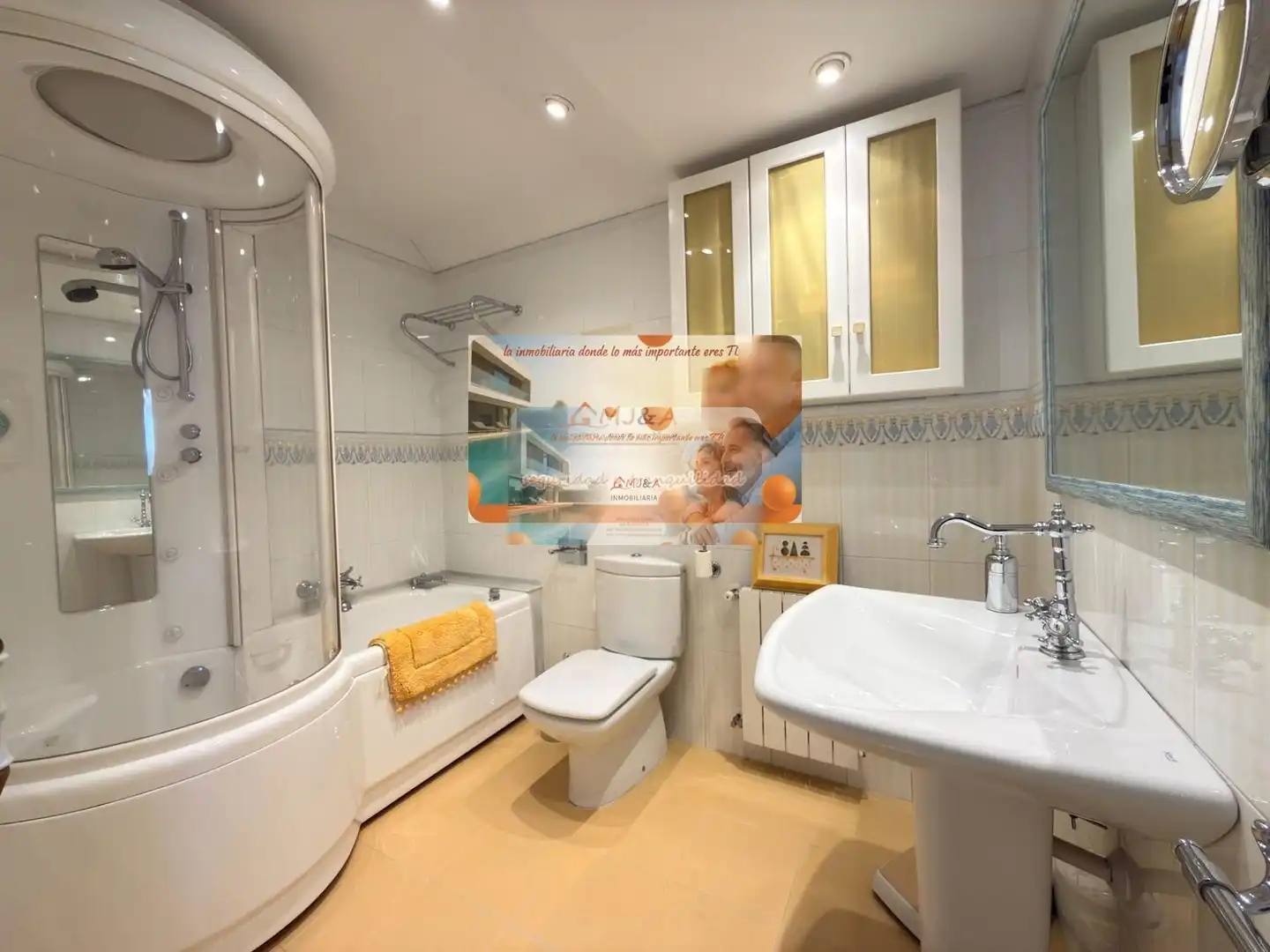 Baño de Dúplex en venta en Castellón de la Plana / Castelló de la Plana con Calefacción, Parquet y Terraza