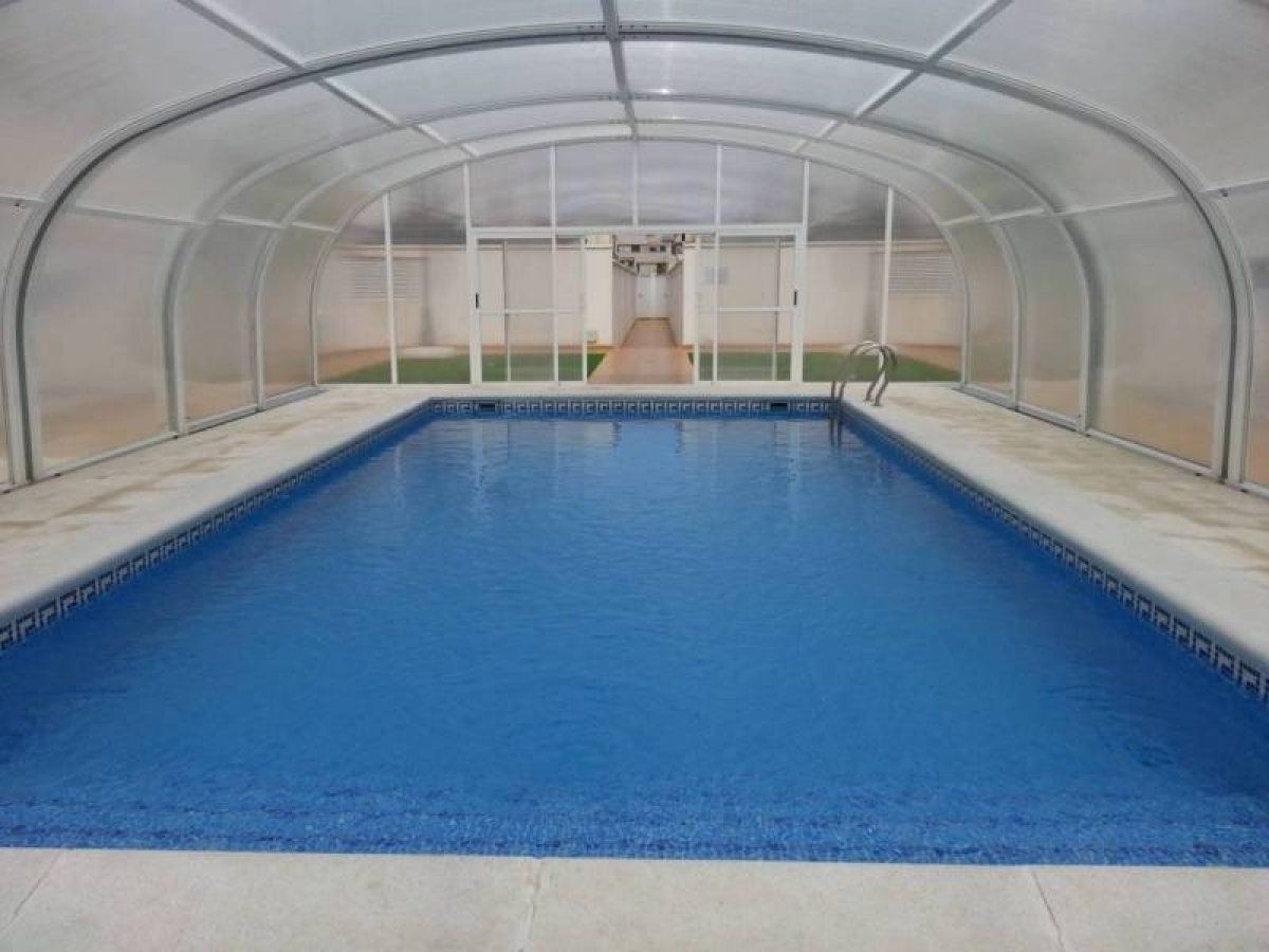 Swimming pool of Single-family semi-detached to rent in  Albacete Capital  with Air Conditioner, Heating and Private garden
