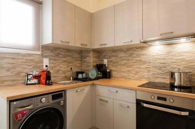 Kitchen of Flat to rent in  Valencia Capital  with Furnished and Pets allowed