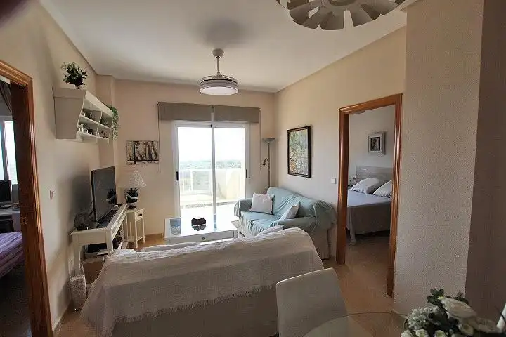 Sala de estar de Apartamento en venta en Guardamar del Segura con Aire acondicionado, Terraza y Trastero