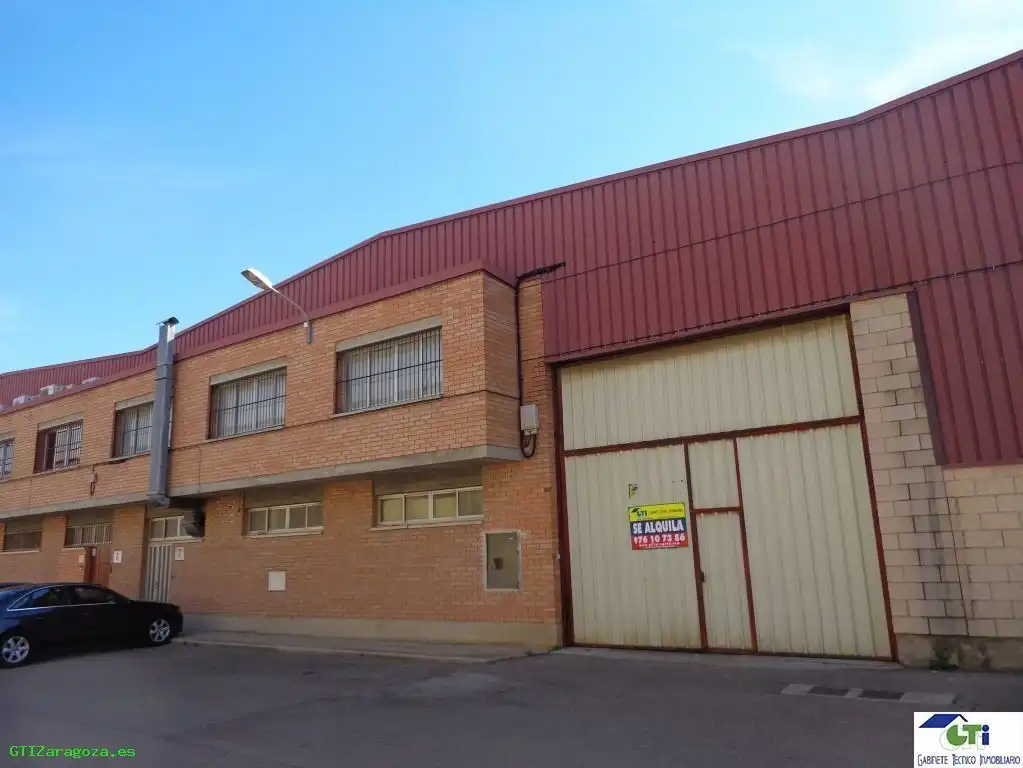 Exterior view of Industrial buildings for sale in Zaragoza