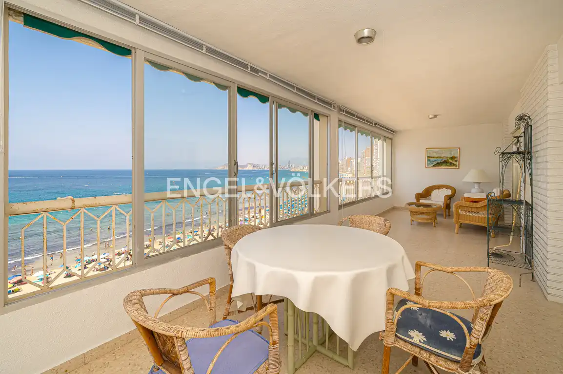 Balcony of Apartments for sale in Benidorm  with Terrace and Community pool