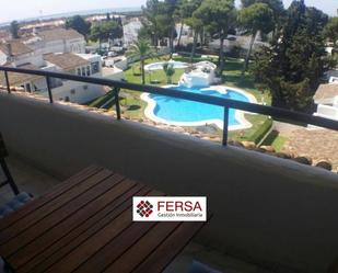 Vista exterior de Apartament de lloguer en El Puerto de Santa María amb Aire condicionat, Parquet i Terrassa