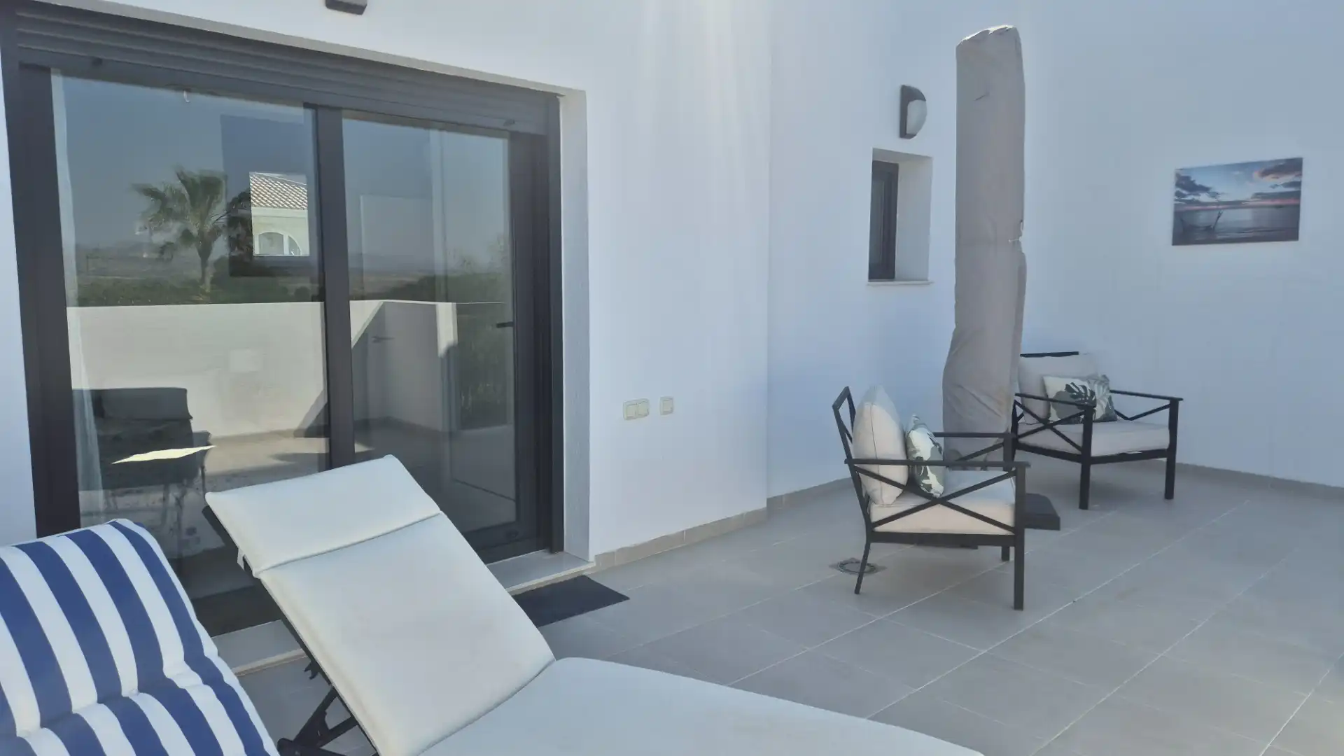 Terraza de Casa o chalet en venta en Busot con Aire acondicionado, Calefacción y Jardín privado