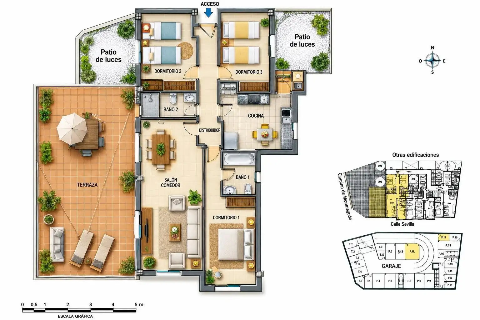 Attic for sale in Ceutí  with Private garden, Terrace and Storage room