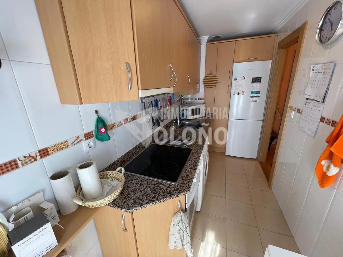 Cocina de Apartamento en venta en Castañares de Rioja con Calefacción, Parquet y Terraza