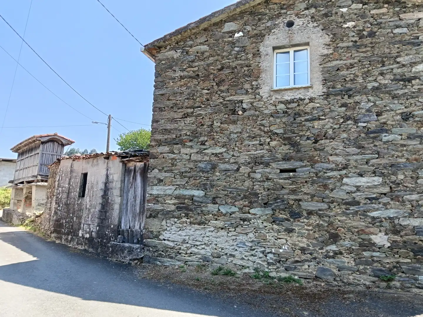 Vista exterior de Casa adosada en venta en Cesuras con Jardín privado y Trastero