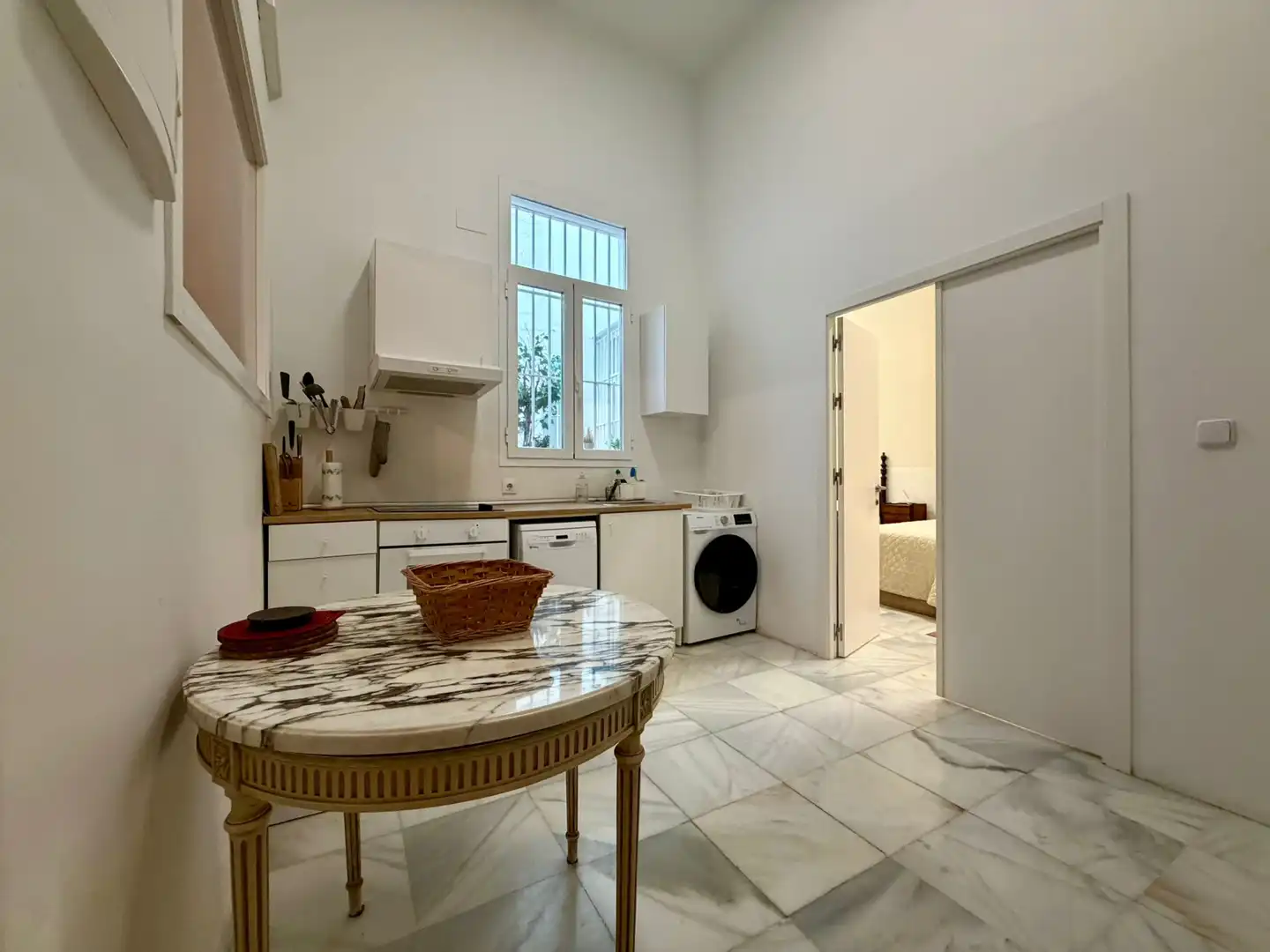 Cocina de Piso en venta en Sevilla con Aire acondicionado, Calefacción y Amueblado