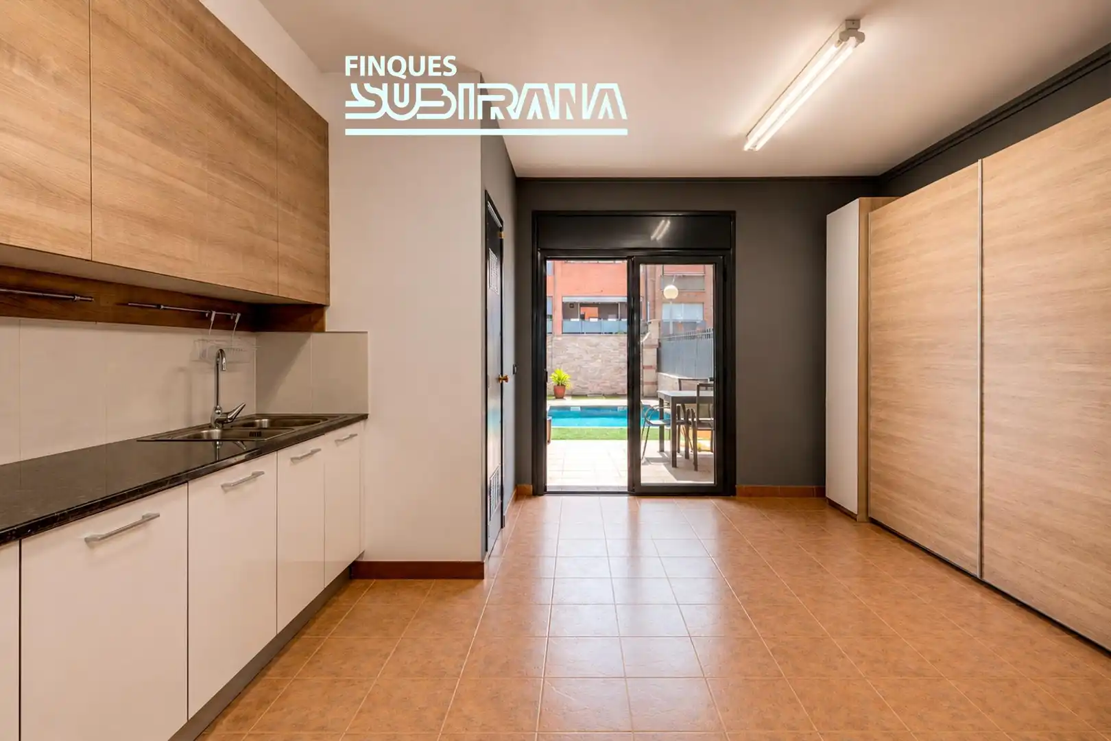Cocina de Casa o chalet en venta en Vilanova del Camí con Aire acondicionado, Calefacción y Jardín privado