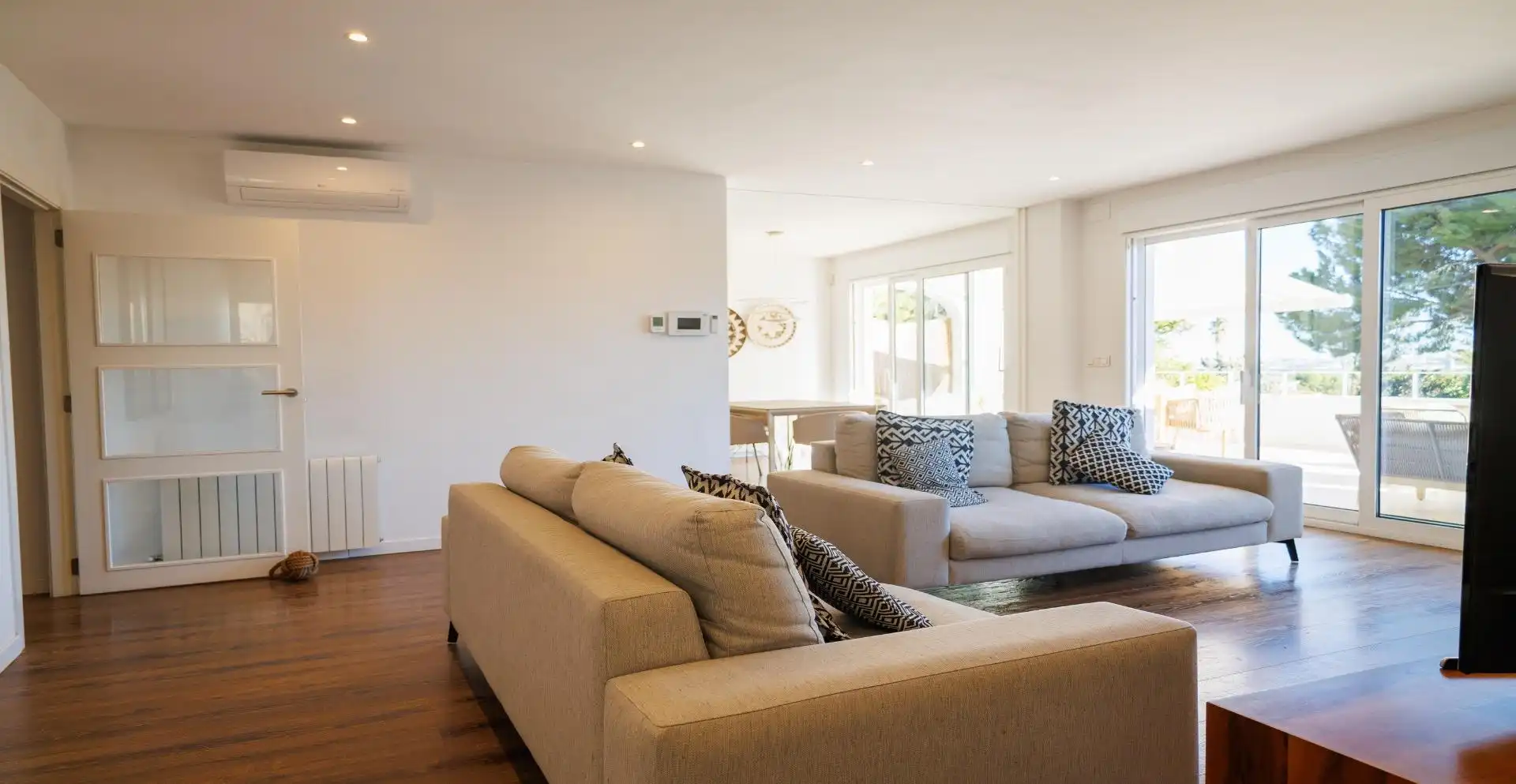 Sala de estar de Casa o chalet en venta en Picassent con Aire acondicionado, Calefacción y Jardín privado