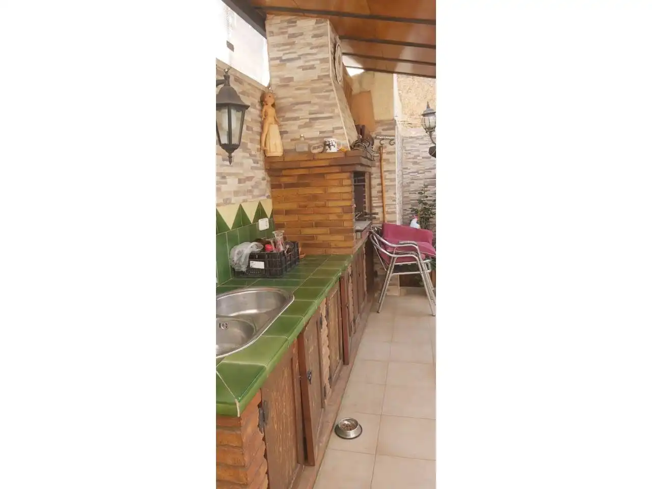 Cuina de Casa o xalet en venda en Montferri amb Calefacció, Jardí privat i Terrassa
