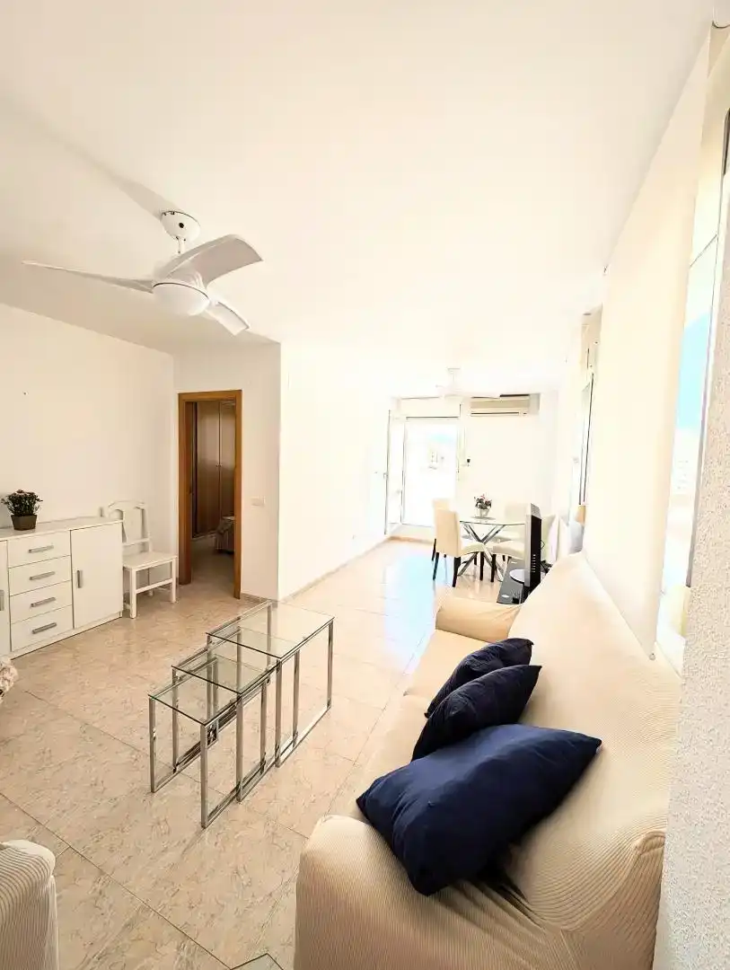 Sala d'estar de Àtic en venda en Oropesa del Mar / Orpesa amb Aire condicionat i Piscina