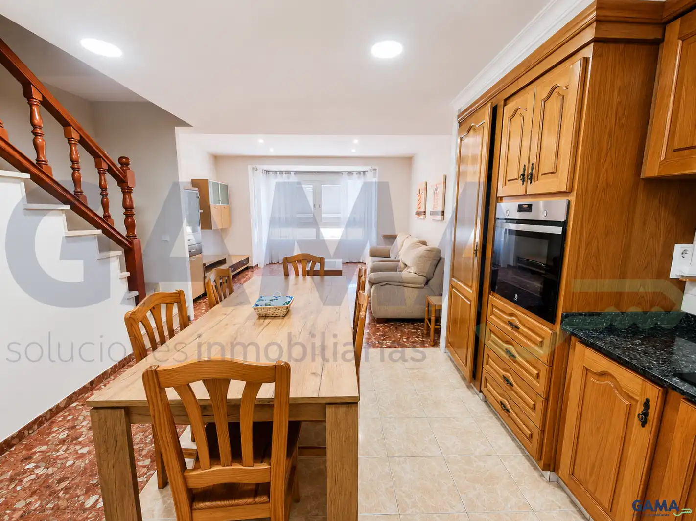 Sala de estar de Casa o chalet en venta en Alzira con Aire acondicionado, Trastero y Amueblado