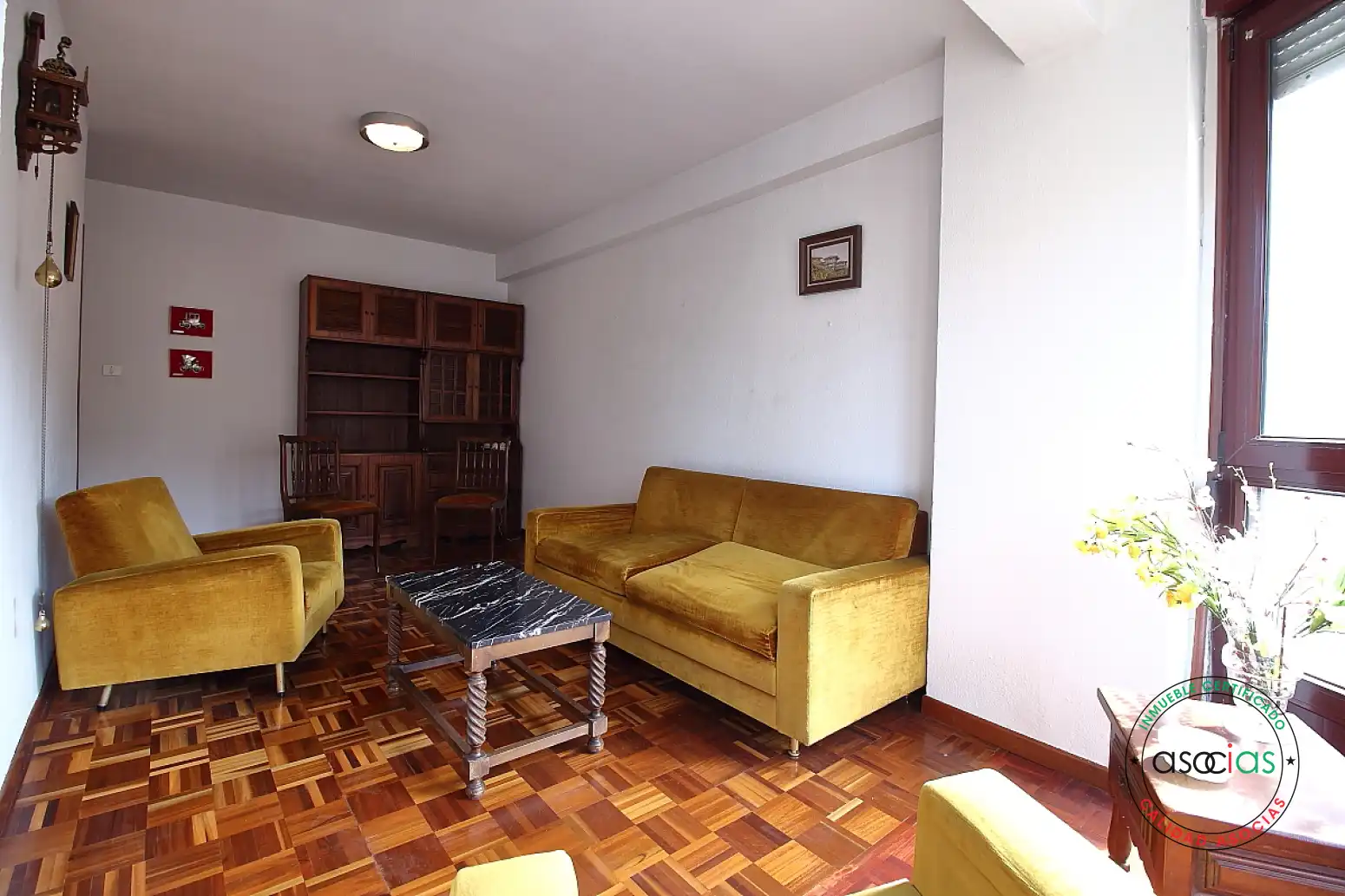 Living room of Flat for sale in Gijón   with Terrace