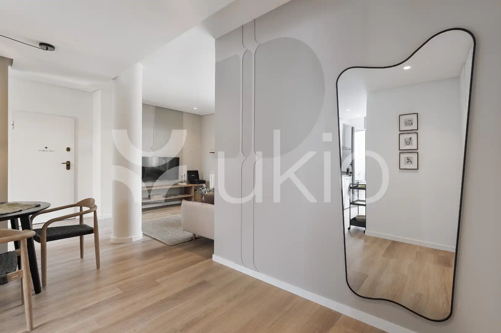 Sala d'estar de Apartament de lloguer en Madrid amb Aire condicionat, Calefacció i Terrassa