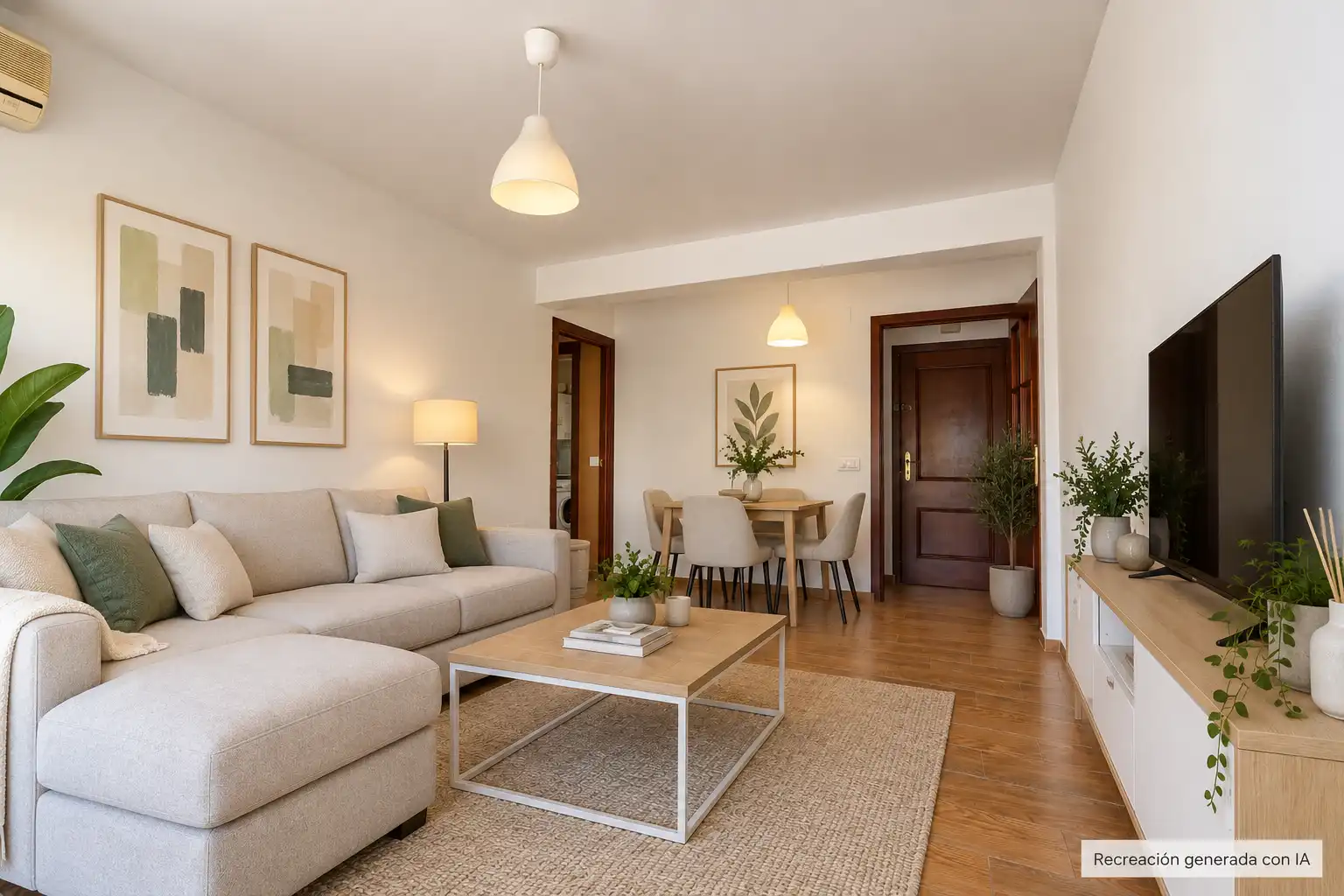 Sala d'estar de Pis en venda en Jerez de la Frontera