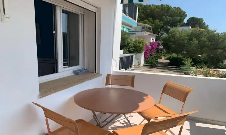 Terrasse von Wohnungen zum Verkauf in Roses mit Klimaanlage, Heizung und Terrasse