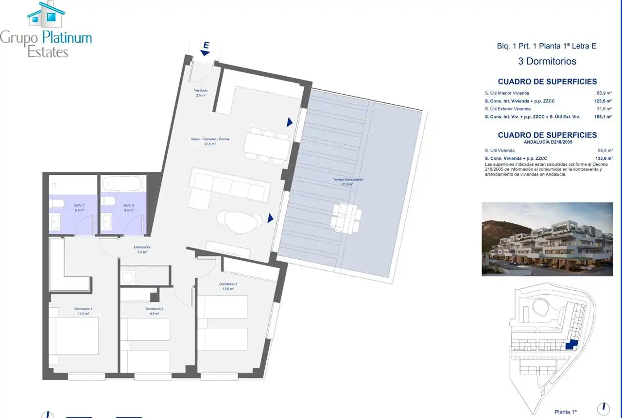 Apartament amb piscina en venda a San Juan de los Terreros, imagen 9