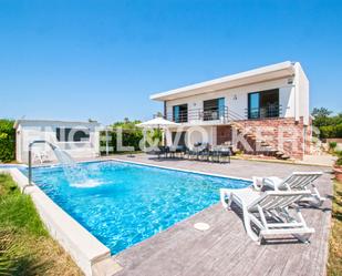 Swimming pool of House or chalet for sale in Cambrils  with Air Conditioner, Private garden and Parquet flooring