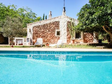 Landhaus mit Pool zum Verkauf in Es Grau - Serra Morena
