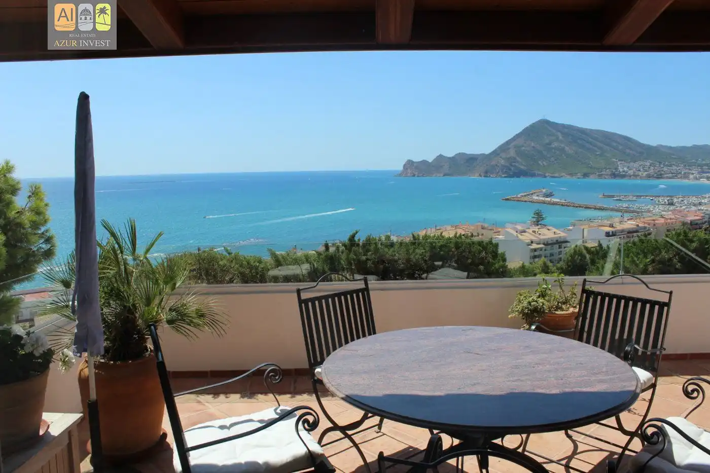 Terraza de Finca rústica en venta en Altea con Aire acondicionado, Terraza y Trastero