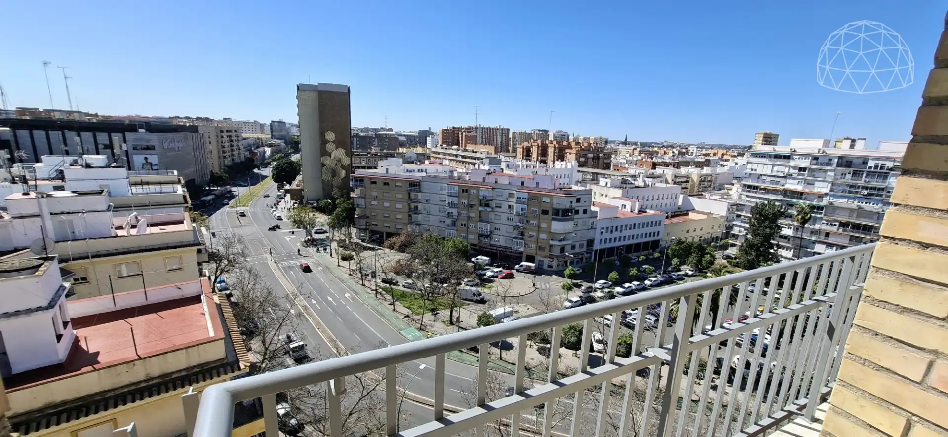 Exterior view of Flat for sale in Sevilla  with Private garden and Balcony