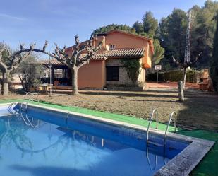 Swimming pool of House or chalet for sale in Gelida  with Heating, Private garden and Parquet flooring